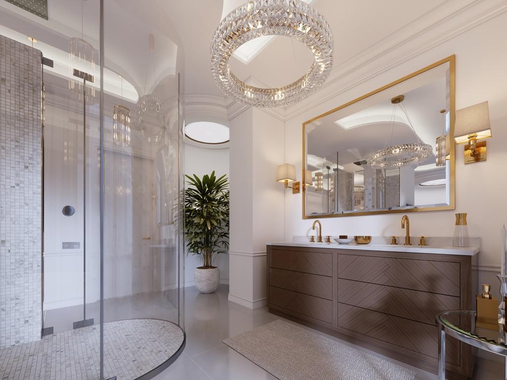 Make your bathroom more valuable by using lighting