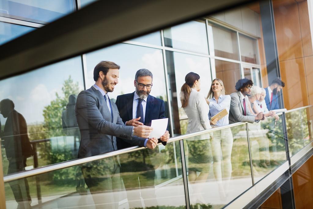 Terraces Used in Office Buildings for More Outdoor Space