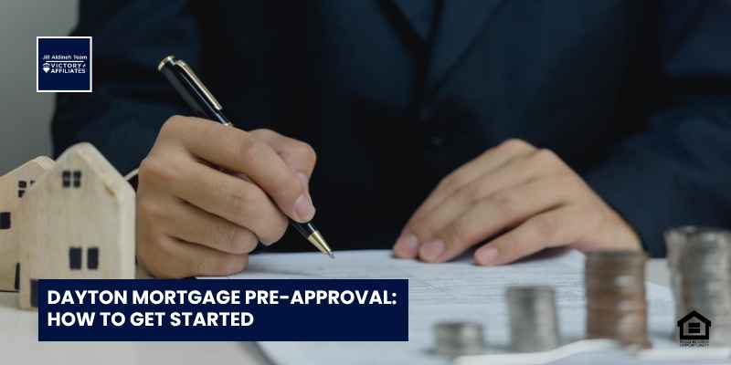 Dayton homebuyer meeting a lender for mortgage pre-approval
