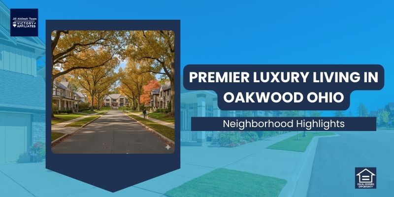 Beautiful luxury home in Oakwood, Ohio showcasing the neighborhood’s upscale living environment